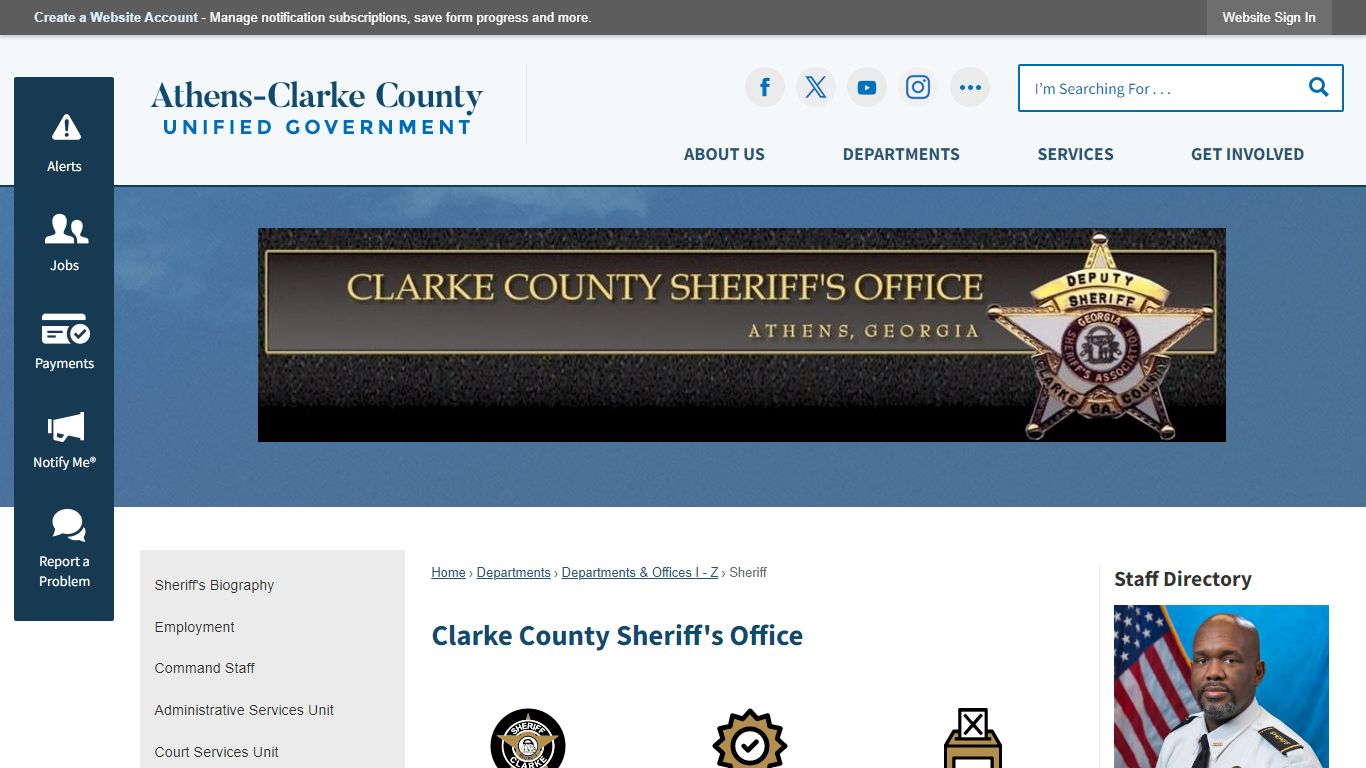 Clarke County Sheriff's Office | Athens-Clarke County, GA - ACCGov